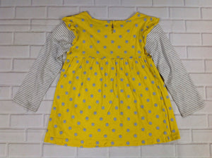 Carters Yellow & Gray Top
