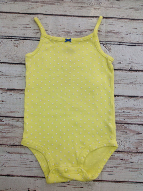 Carters Yellow & White Top