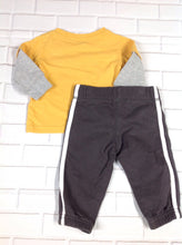 Carters Yellow Print 2 PC Outfit