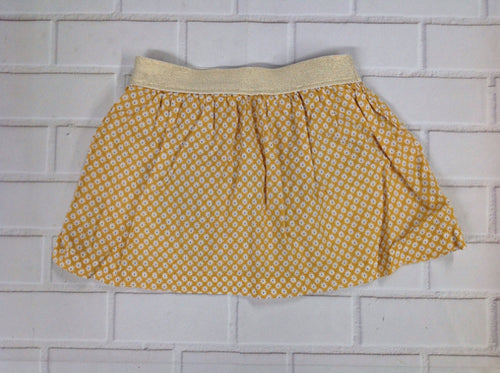 Carters Yellow Print Skirt