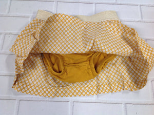 Carters Yellow Print Skirt