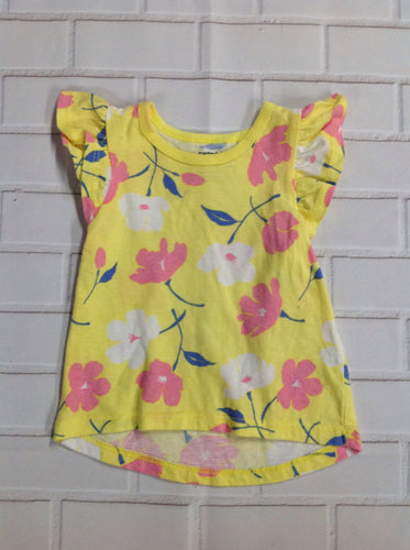 Carters Yellow Print Top