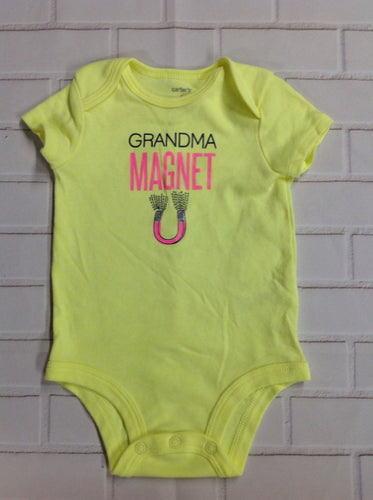 Carters Yellow Print Top