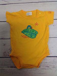 Carters Yellow Print Top