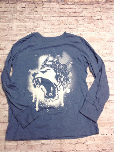 Cat & Jack Baby Blue Lion Top