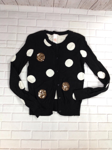 Cat & Jack Black Print Sweater