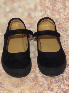 Cat & Jack Black Sparkles Shoes Size