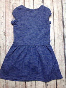 Cat & Jack Blue & Gold Dress