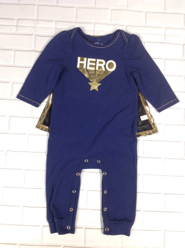 Cat & Jack Blue & Gold Onesie