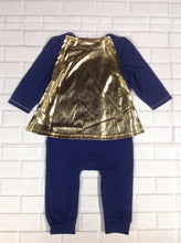 Cat & Jack Blue & Gold Onesie