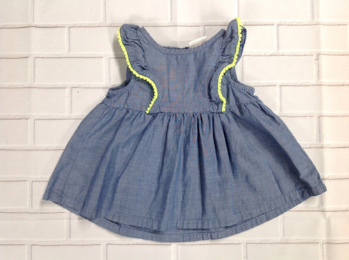 Cat & Jack Blue & Green Top