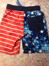 Cat & Jack Blue & Red STARS & STRIPES Swimwear