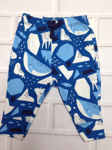 Cat & Jack Blue & White Pants