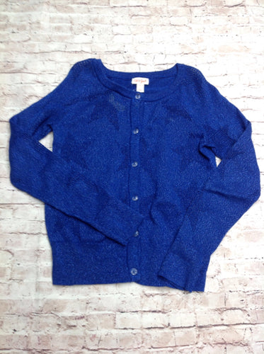 Cat & Jack Blue Print Sweater