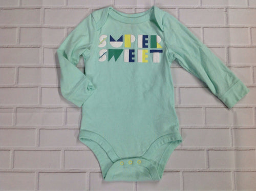 Cat & Jack Blue Print Top