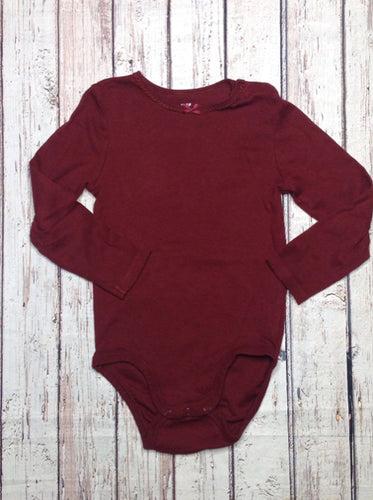 Cat & Jack Burgondy Top