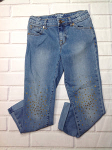 Cat & Jack Denim Print Crop Pants