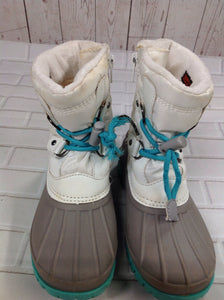 Cat & Jack GRAY & WHITE Snowboots
