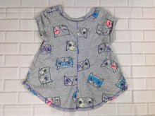 Cat & Jack GRAY PRINT Cats Top