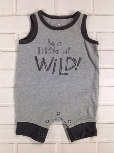 Cat & Jack GRAY PRINT One Piece