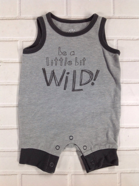 Cat & Jack GRAY PRINT One Piece