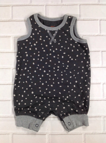 Cat & Jack GRAY PRINT One Piece