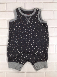 Cat & Jack GRAY PRINT One Piece