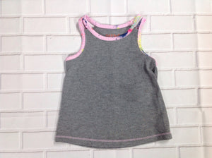 Cat & Jack GRAY PRINT Top