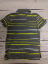 Cat & Jack Gray & Yellow Stripe Top