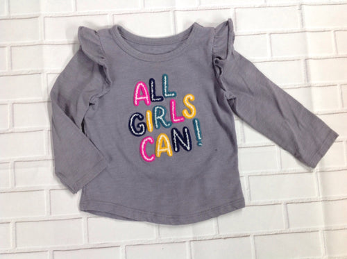 Cat & Jack Gray Top