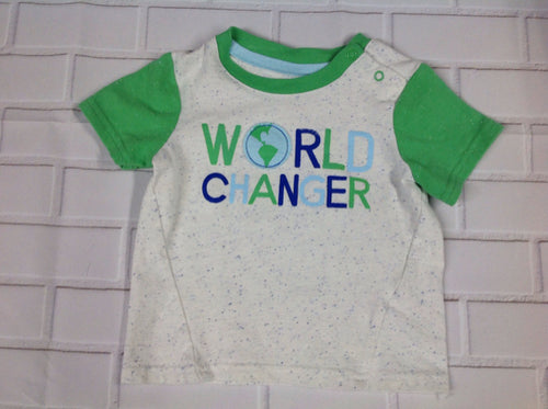 Cat & Jack Green & Blue Top