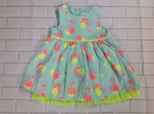Cat & Jack Green Print Dress