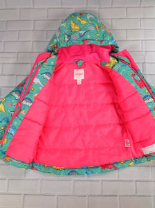 Cat & Jack Green Print Jacket