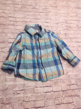 Cat & Jack LIGHT BLUE & CREAM Top