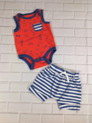 Cat & Jack Multi-Color 2 PC Outfit