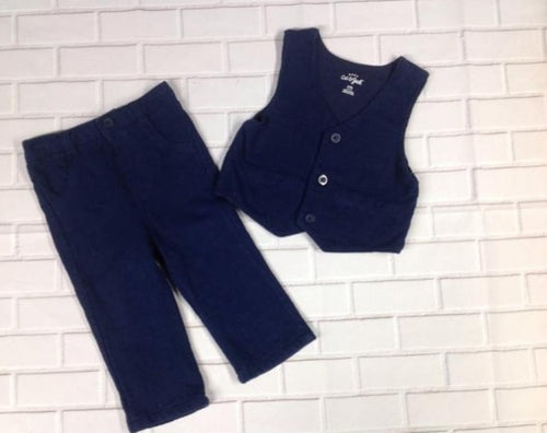 Cat & Jack Navy 2 PC Outfit