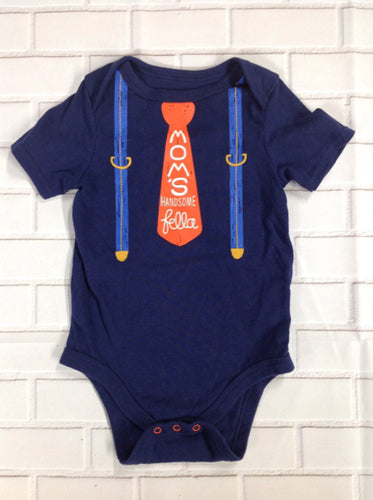 Cat & Jack Navy Print Top