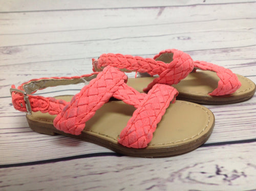 Cat & Jack ORANGE & TAN Sandals