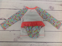 Cat & Jack Orange & Blue Swimwear