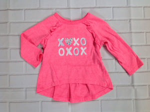 Cat & Jack PINK PRINT Top