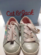 Cat & Jack Silver & Pink Sneakers