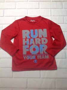 Champion RED & GRAY Top
