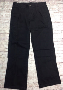 Chaps Black Solid Top