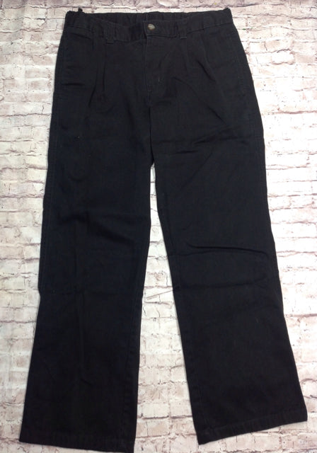 Chaps Black Solid Top