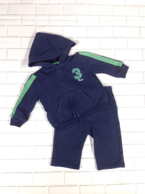 Chaps Blue 2 PC Outfit