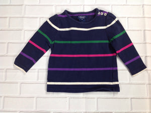 Chaps Blue Print Top