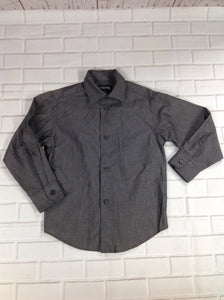 Chaps Gray Solid Top