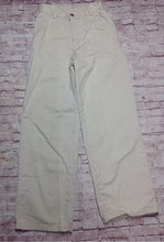 Chaps Khaki Solid Pants
