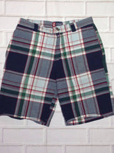 Chaps Red & Blue Plaid Shorts