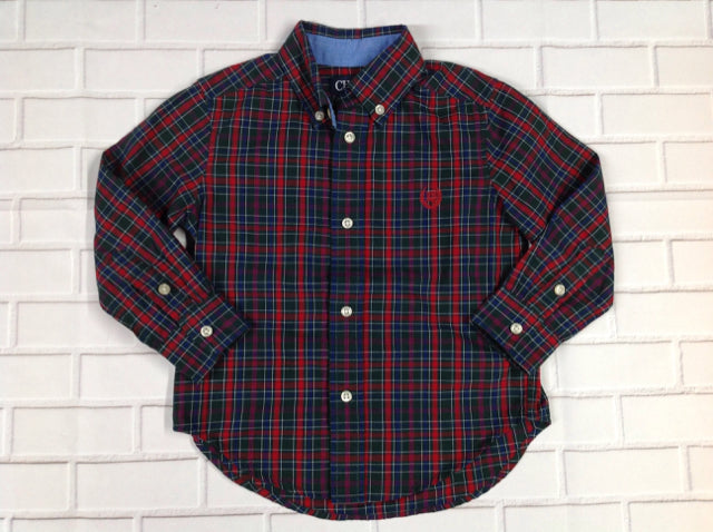 Chaps Red & Blue Top
